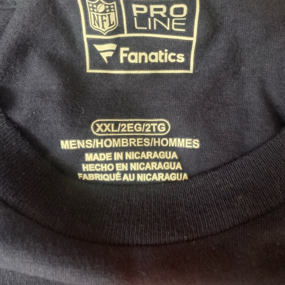 *New* New England Patriots Fantatics 2018 Conference Champs Shirt!! SZ XXL!!!’ - Picture 4 of 5